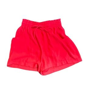 BCBGeneration Vibrant Red High Waist Women's Shorts